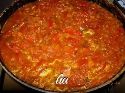  - Mancare de ardei kapia copti la borcan pentru iarna