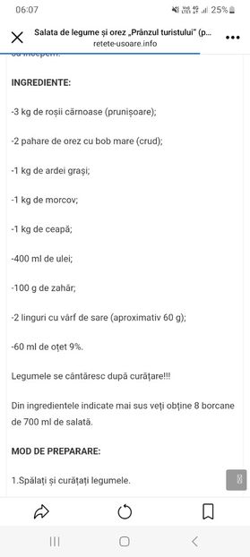 Screenshot_20230925_060700_Facebook - Salata de legume si orez - pranzul turistului - la borcan pentru iarna