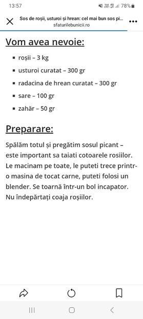 Screenshot_20230926_135711_Facebook - Sos de rosii usturoi si hrean la borcan pentru iarna