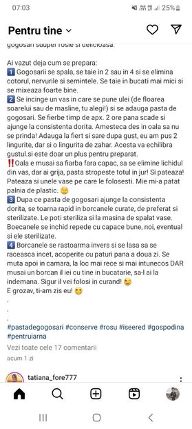 Screenshot_20230927_070323_Instagram - Pasta de gogosari la borcan pentru iarna