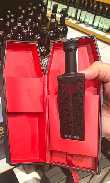 Romanian Pears Brandy - K - FOOD and DRINKS - Mancare si bauturi