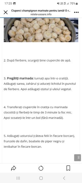 Screenshot_20230927_172522_Facebook - Ciuperci champignon marinate la borcan pentru iarna