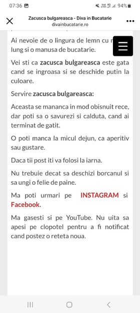 Screenshot_20230929_073604_Facebook - Zacusca bulgareasca la borcan pentru iarna