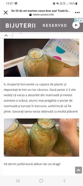 Screenshot_20231003_190741_Facebook - Varza marinata cu morcov la borcan pentru iarna