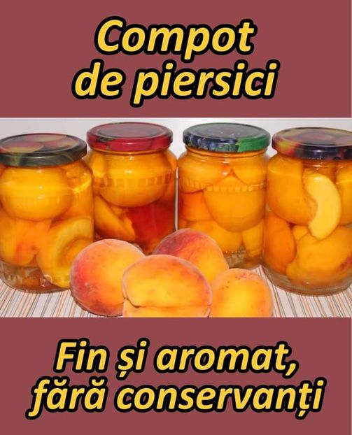  - Compot de piersici 2