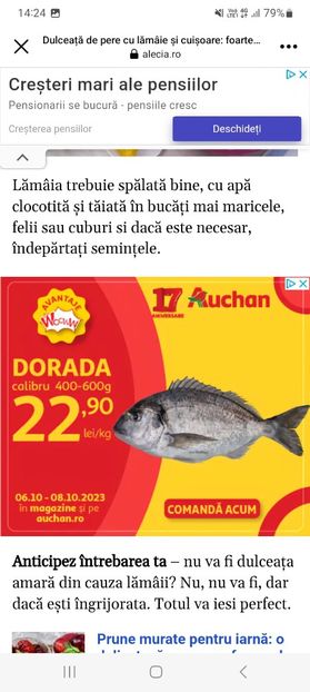 Screenshot_20231006_142458_Facebook - Dulceata de pere cu lamaie si cuisoare
