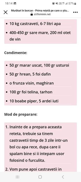 Screenshot_20231009_181412_Facebook - Castraveti murati cu maghiran la borcan pentru iarna