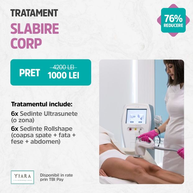 Yiara - Tratament slabire - Yiara - clinica de dermatologie estetica