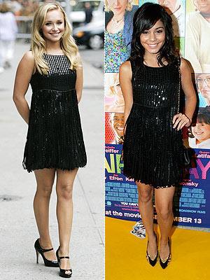 fashion-face-off - Vanessa Hudgens in rochii