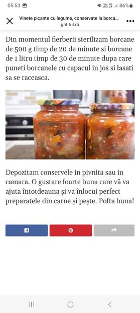 Screenshot_20231021_055319_Facebook - Vinete picante cu legume la borcan pentru iarna