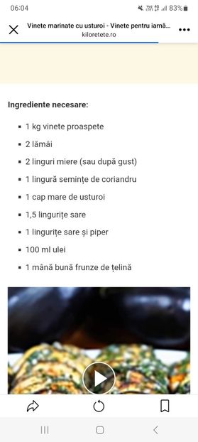 Screenshot_20231021_060456_Facebook - Vinete marinate cu usturoi pentru iarna