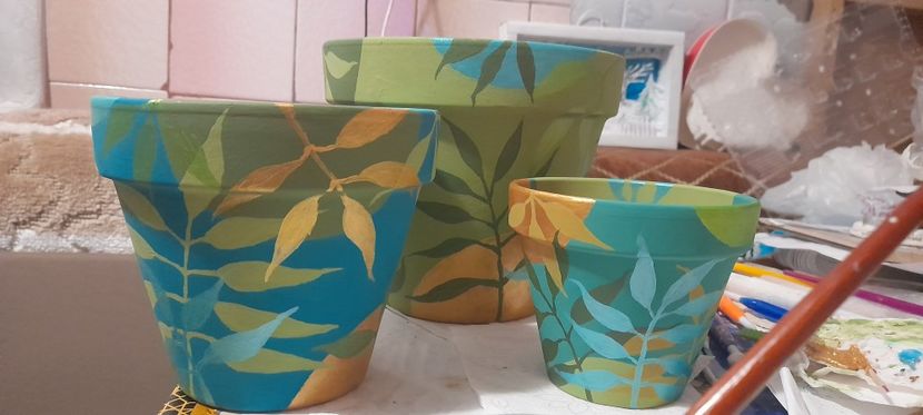  - GHIVECE PICTATE De VÂNZARE