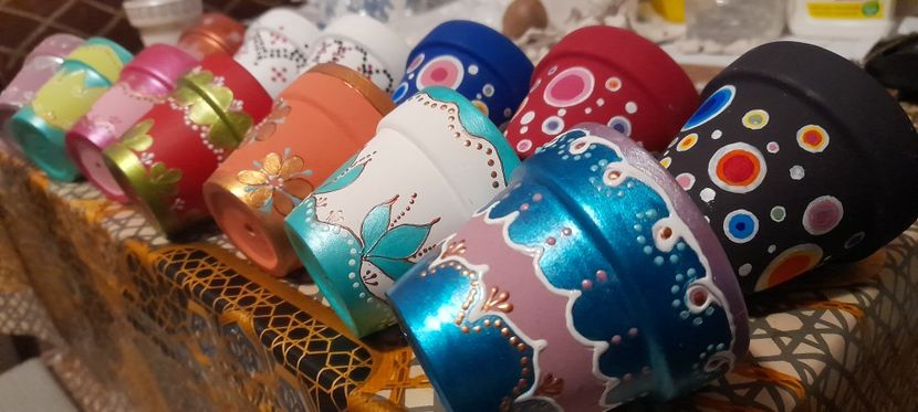  - GHIVECE PICTATE De VÂNZARE