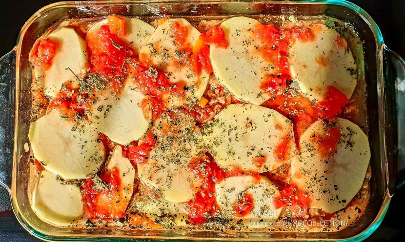 Musaca de cartofi - Potatoes musaca - K - FOOD and DRINKS - Mancare si bauturi