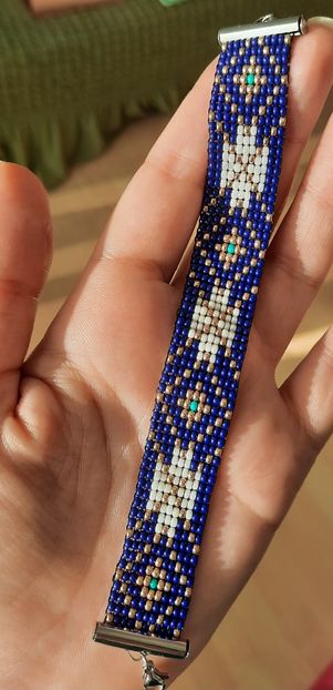 Model B1 detaliu 1 - Bratari lucrate manual