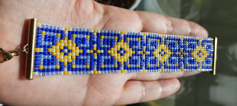 Model B7 detaliu 1 - Bratari lucrate manual