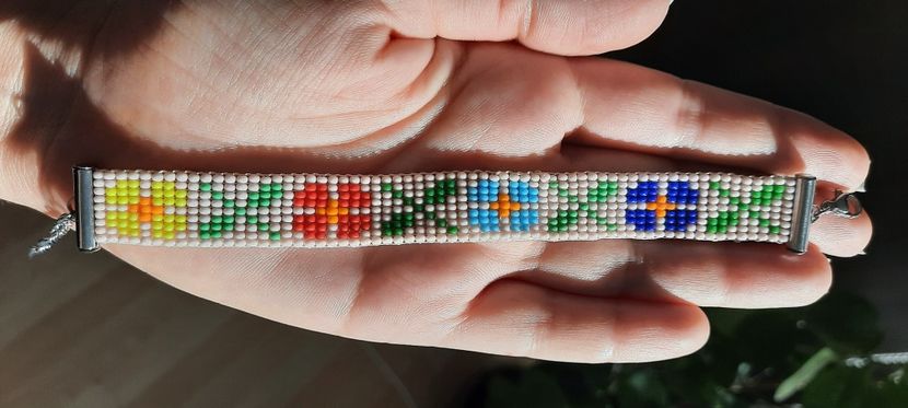 Model 14 detaliu 2 - Bratari lucrate manual