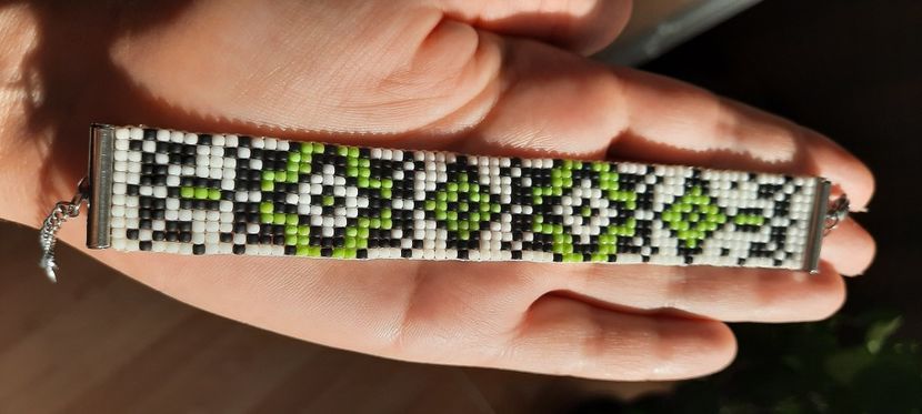 Model 15 detaliu 2 - Bratari lucrate manual