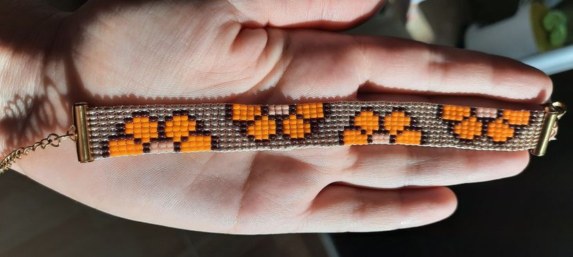 Model 16 detaliu 2 - Bratari lucrate manual