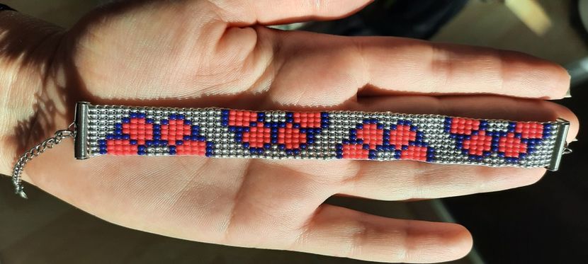 Model 18 detaliu 1 - Bratari lucrate manual