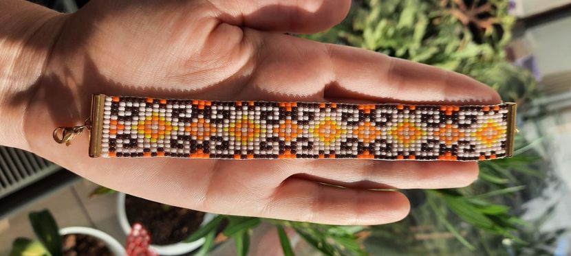 Model 19 detaliu 1 - Bratari lucrate manual