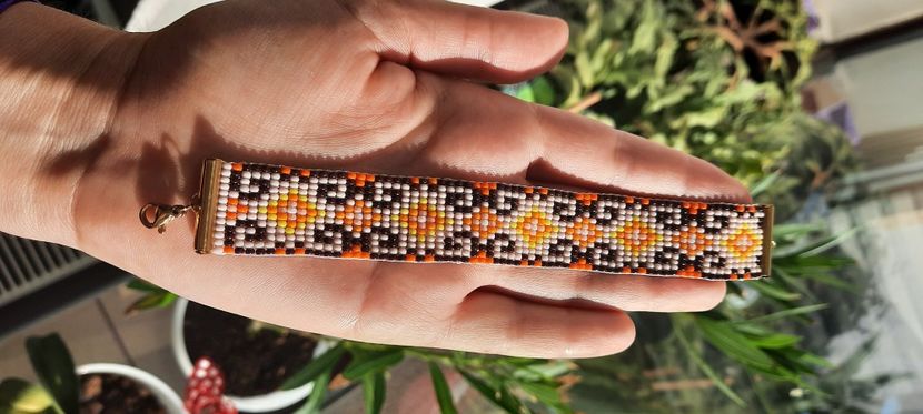 Model 19 detaliu 2 - Bratari lucrate manual