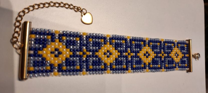 Model B7 detaliu 5 - Bratari lucrate manual