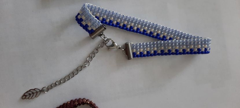 Brățară subțire detaliu - Bratari lucrate manual