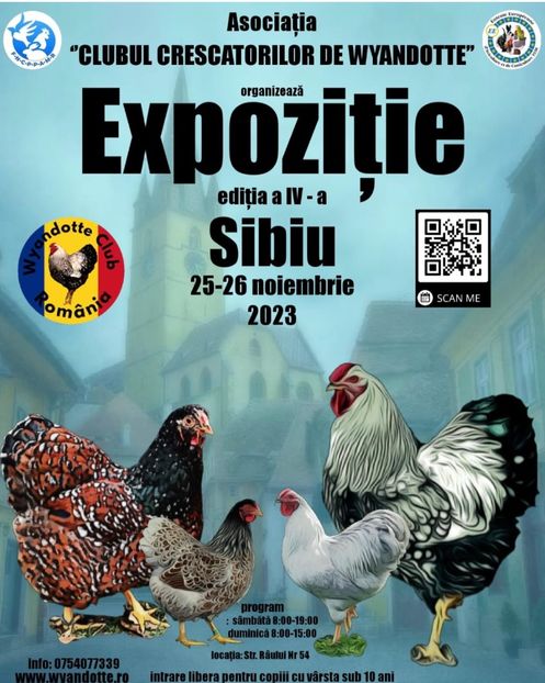 Expozitie Club Wyandotte Romania - Expozitie de Club Wyandotte Romania editia a lV a