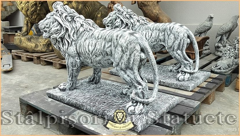 Image02574 - Decoratiuni de grădină din ciment alb și dioxid de titan