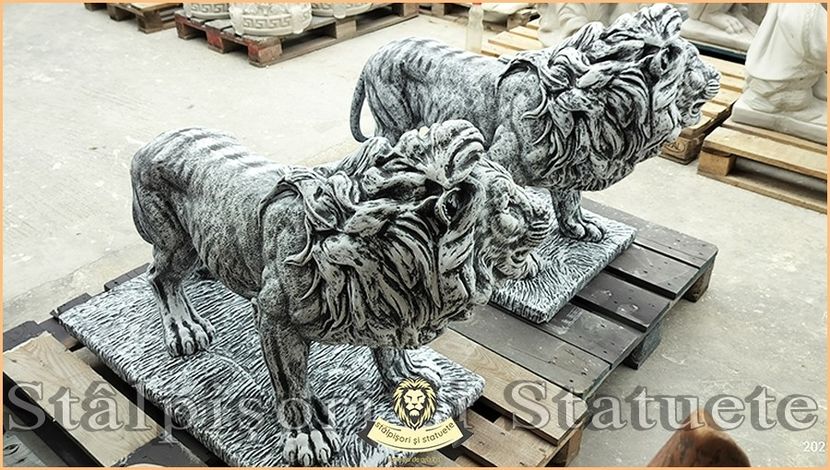 Image02575 - Decoratiuni de grădină din ciment alb și dioxid de titan