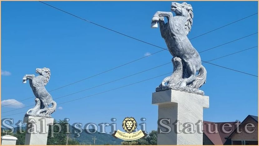 Image02580 - Decoratiuni de grădină din ciment alb și dioxid de titan