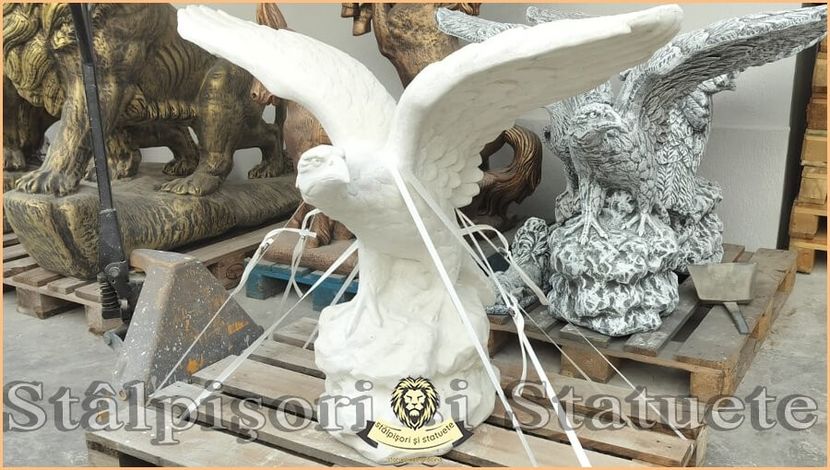 Image02581 - Decoratiuni de grădină din ciment alb și dioxid de titan