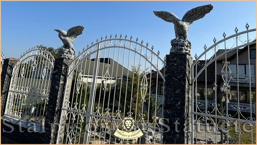 Image02587 - Decoratiuni de grădină din ciment alb și dioxid de titan