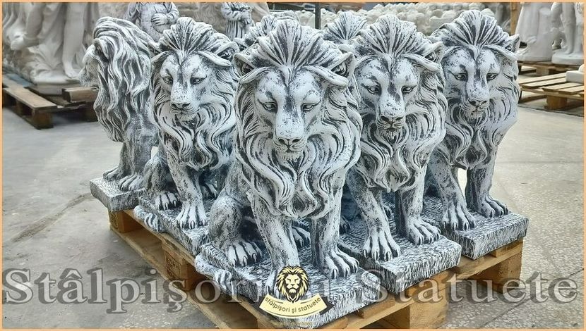 Image02588 - Decoratiuni de grădină din ciment alb și dioxid de titan