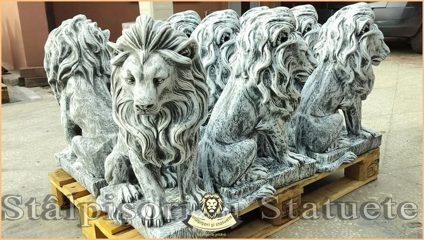 Image02590 - Decoratiuni de grădină din ciment alb și dioxid de titan