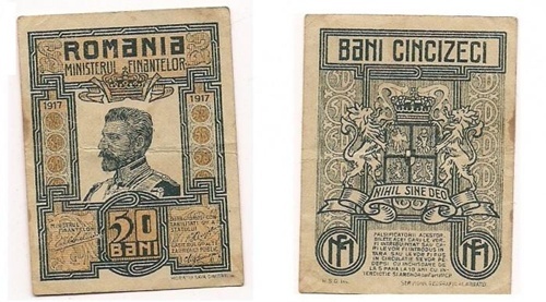 1917 50 Bani