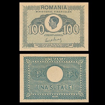 1945 100 Lei - Catalog Bancnote