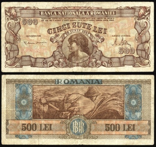 1947 500 Lei - Catalog Bancnote
