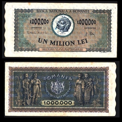 1947 1000000 Lei - Catalog Bancnote