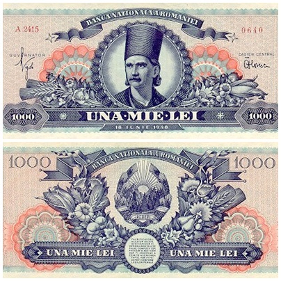 1948 1000 Lei - Catalog Bancnote