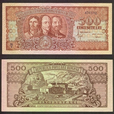 1949 500 Lei - Catalog Bancnote