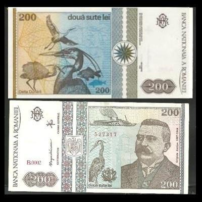 1992 200 Lei - Catalog Bancnote