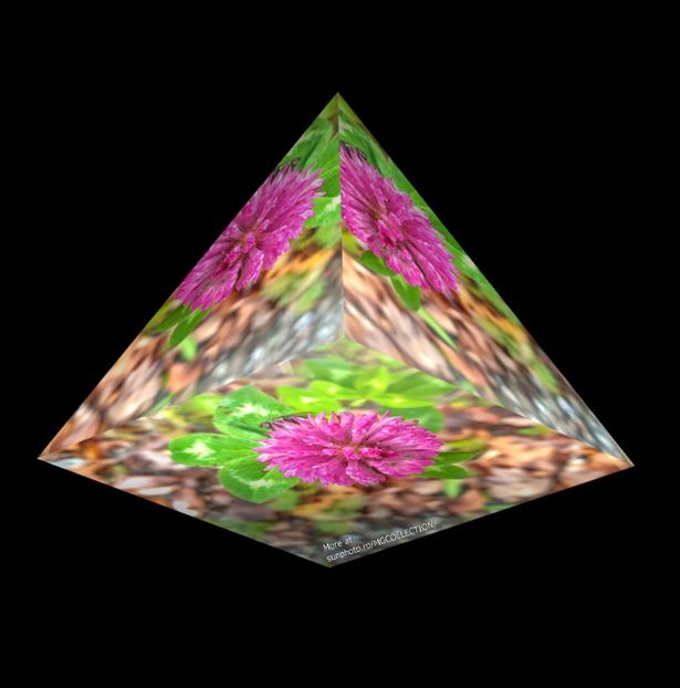 Flower Piramid - A - DECO ART - CANADA