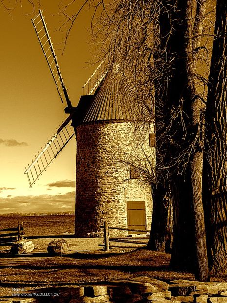 Le Moulin de l`ile Perot , proche de Montreal - A - DECO ART - CANADA