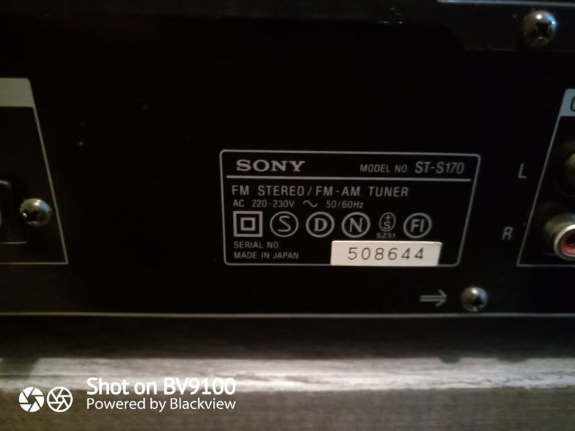  - Sony tuner
