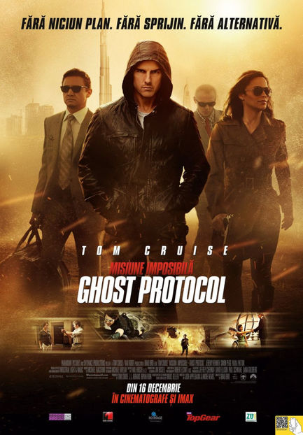 Mission Impossible - Ghost Protocol (2011) văzut de mine - 01 Ultimul film sau serial vizionat de tine