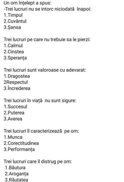  - Sfaturi Utile