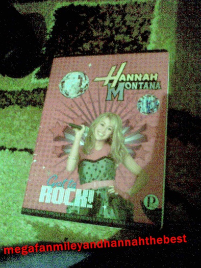 Caiet - Lucrurile mele cu Hannah Montana si Miley Cyrus
