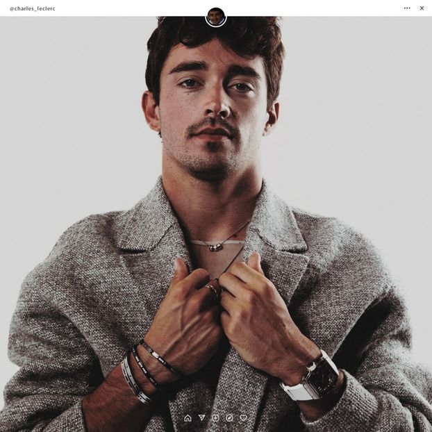 ℭharlesܭℒeclerc¹⁶　‹الدهر›　 ̗̀ ̖́๛ 28.01ʾ̤ - dimple dimple on your cheeks